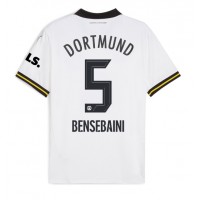 Maglia Calcio Borussia Dortmund Ramy Bensebaini #5 Terza Divisa 2024-25 Manica Corta